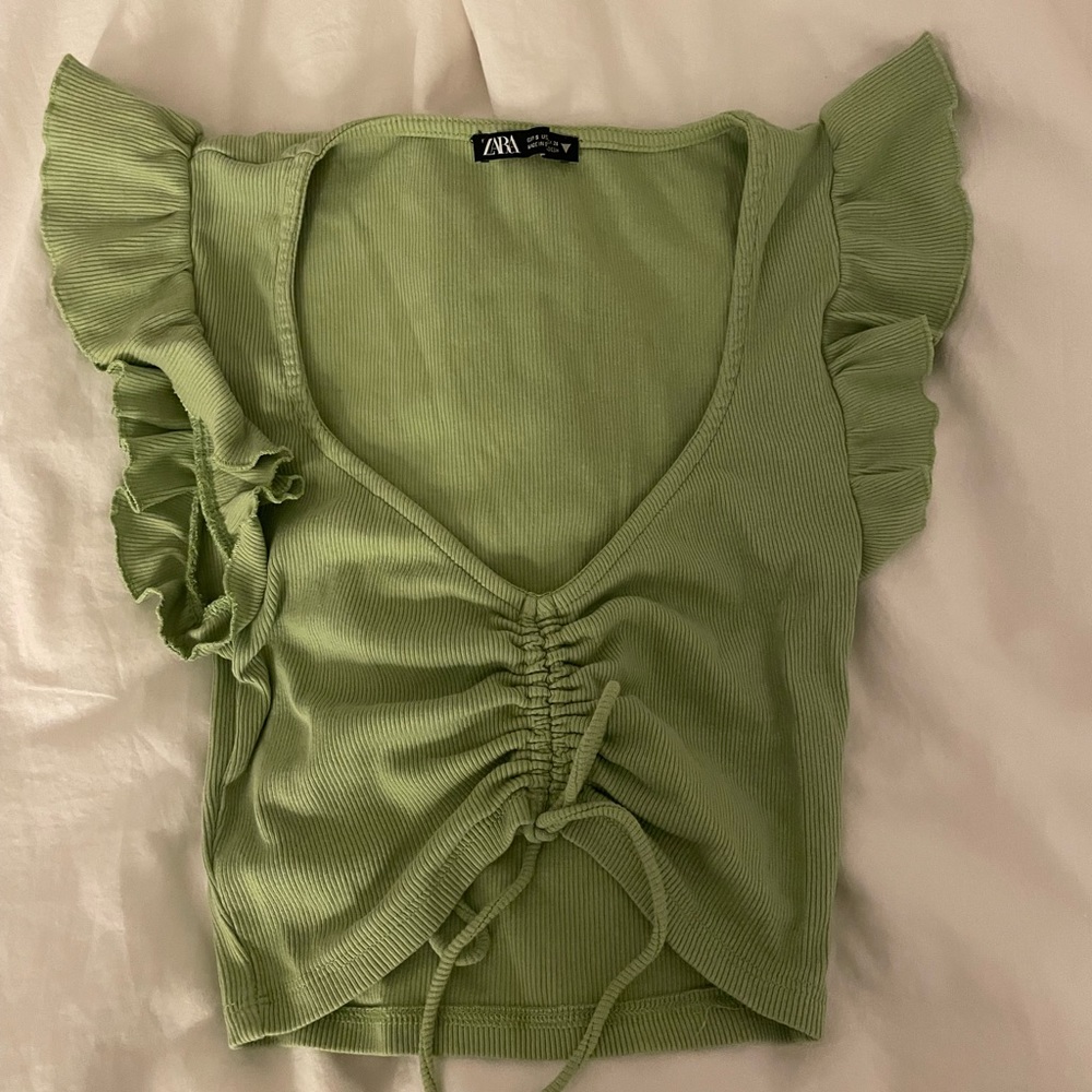 Zara Green Top